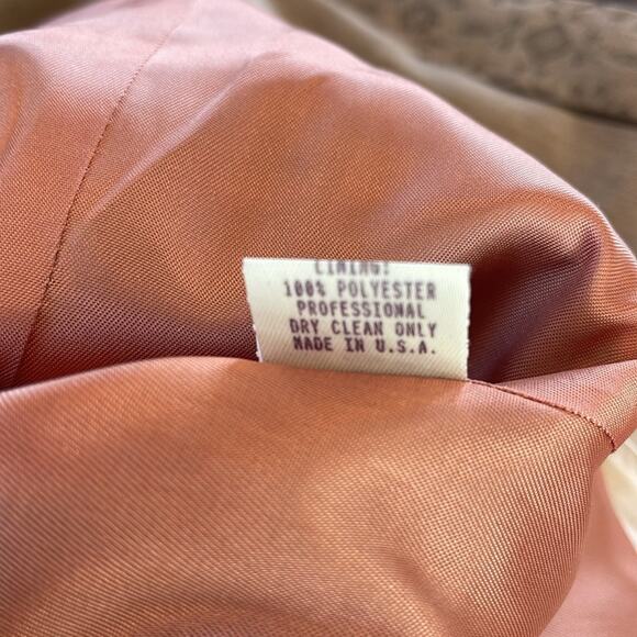 Zion New York Spaghetti Strap Shift Dress  Brown Size 10 - Picture 11 of 13